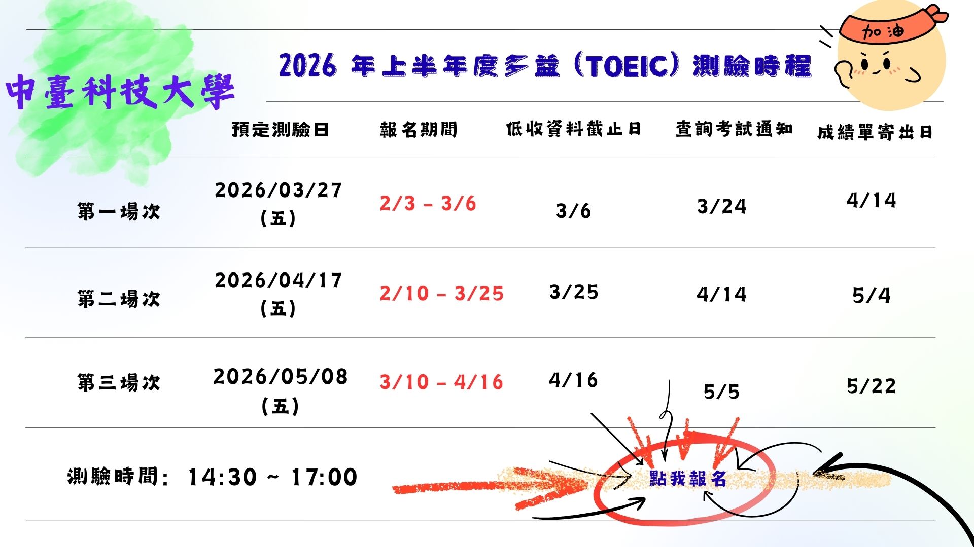 2026多益校園考報名考試連結